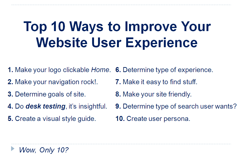 How to Improve Page Experience