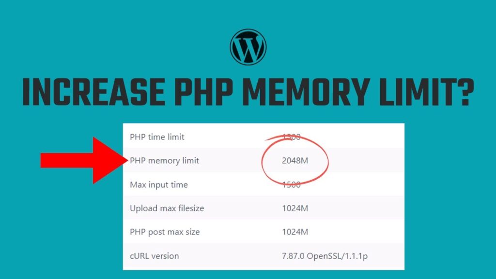 Increase WordPress Memory Limit
