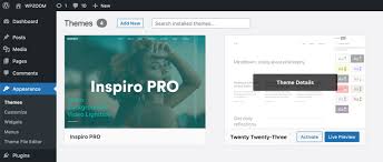 Switch to a Default WordPress Theme