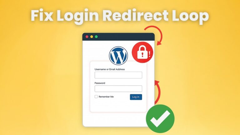 How to Solve WordPress Login Redirect