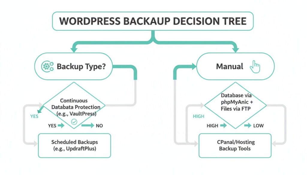 WordPress Backup Management