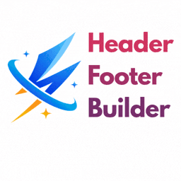 Header and Footer Builder