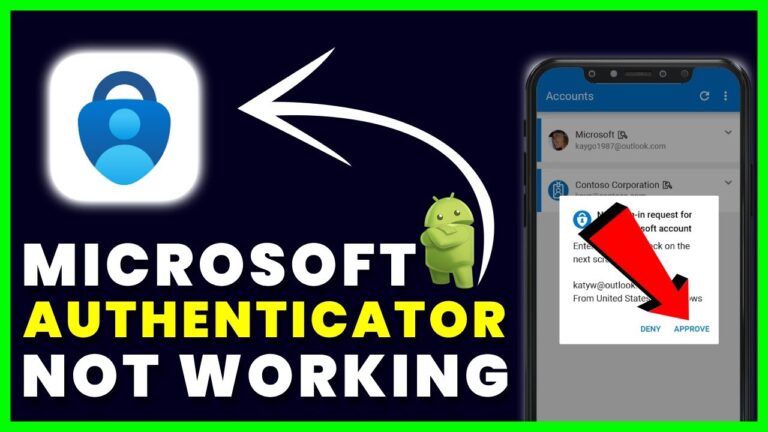 Microsoft Authenticator App Not Working